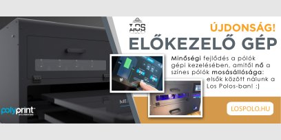 Új előkezelő gép először nálunk - Pretreater Pro