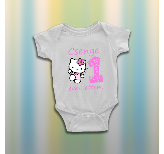 Hello Kitty baba body - egyedi...