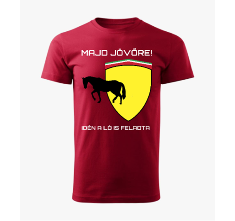A ló is feladta póló