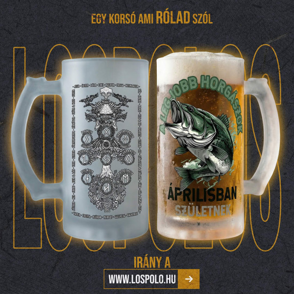 Új termék: Sörös korsó