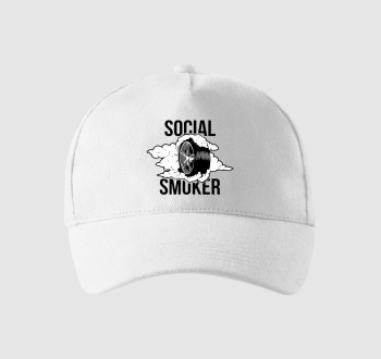 Social smoker baseball sapka