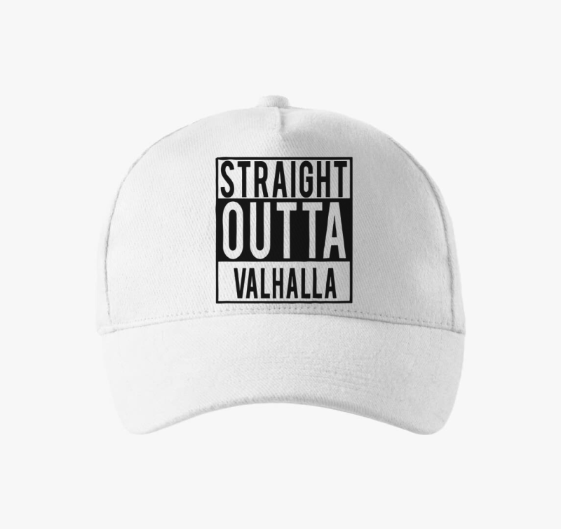 Straight Outta Valhalla baseball sapka