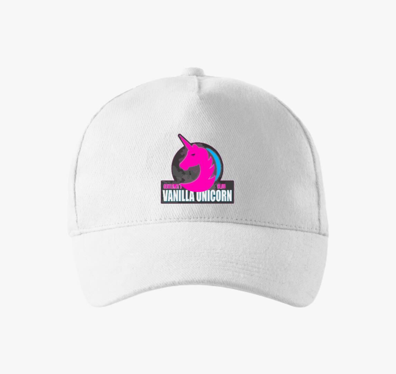 Vanilla unicorn baseball sapka