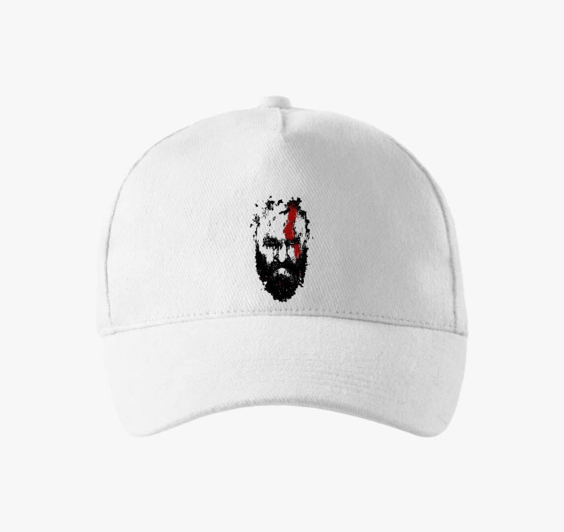 God of war dotted face baseball sapka
