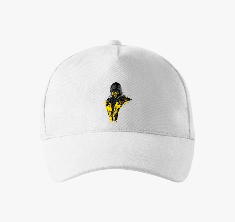 Mortal Kombat Scorpion Dotted baseball sapka