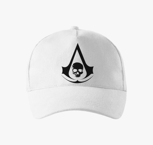 Black flag baseball sapka