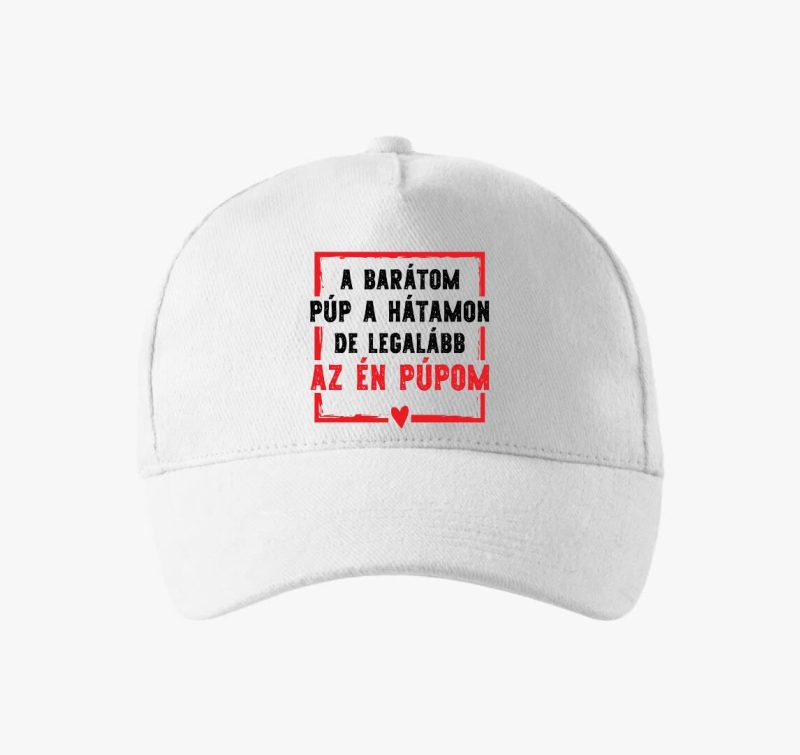 A barátom púp a hátamon de az én púpom páros baseball sapka
