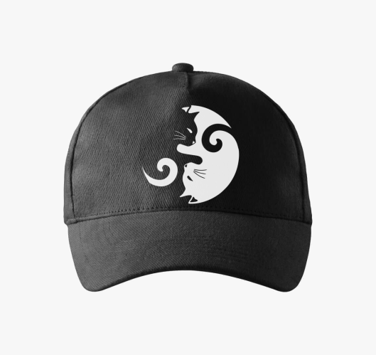 Macska Jin Jang baseball sapka