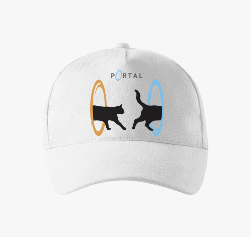 Portál macska baseball sapka