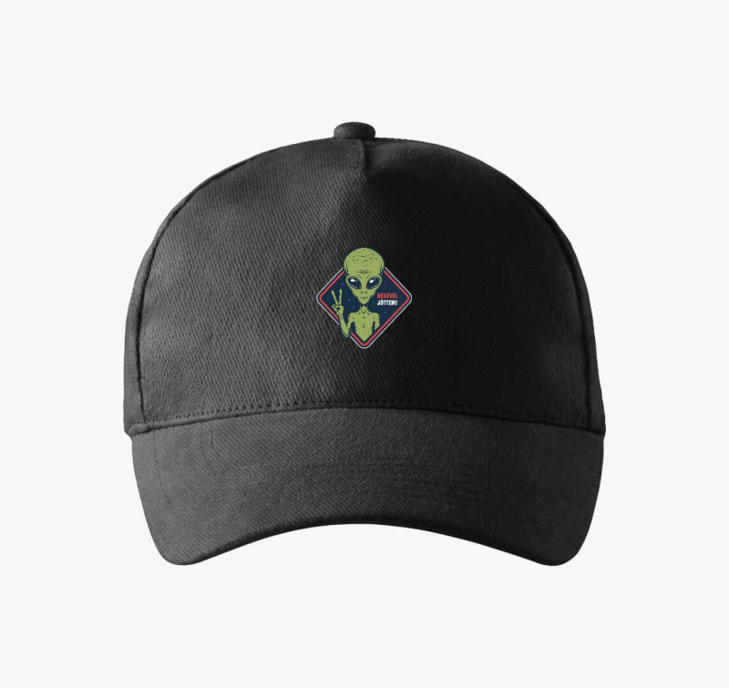 Ufo Alien békével jöttem divat baseball sapka