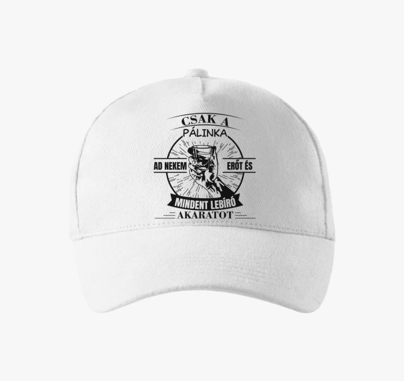 Csak a pálinka ad nekem erőt és mindent lebíró akaratot baseball sapka