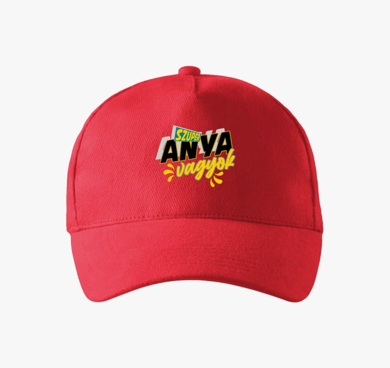 Szuper anya vagyok baseball sapka
