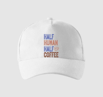 Half Human Half Coffee baseball sapka