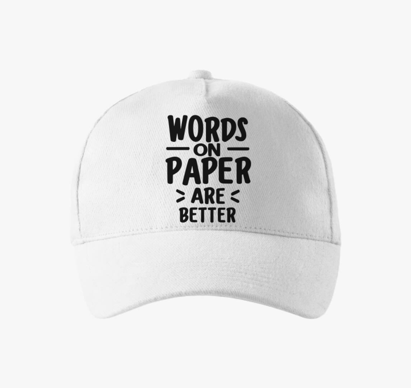 Paper better baseball sapka