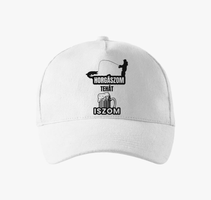 Horgászom tehát iszom baseball sapka