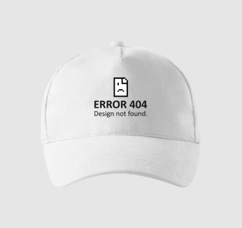 Error 404 Design Not Found baseball sapka