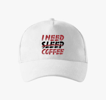 I need coffee baseball sapka