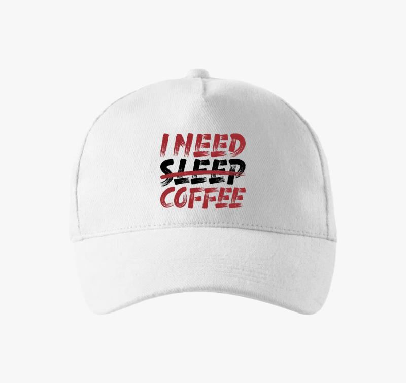 I need coffee baseball sapka