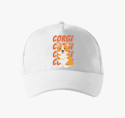 Corgi mintás baseball sapka