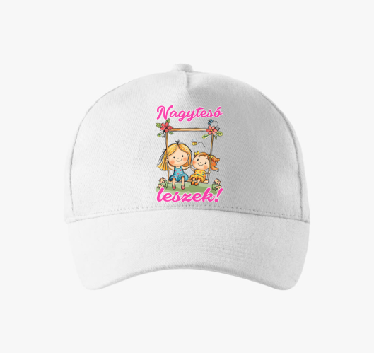 Nagytesó leszek, kislány hintá...