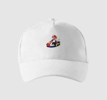 Super Mario, a versenyző baseball sapka
