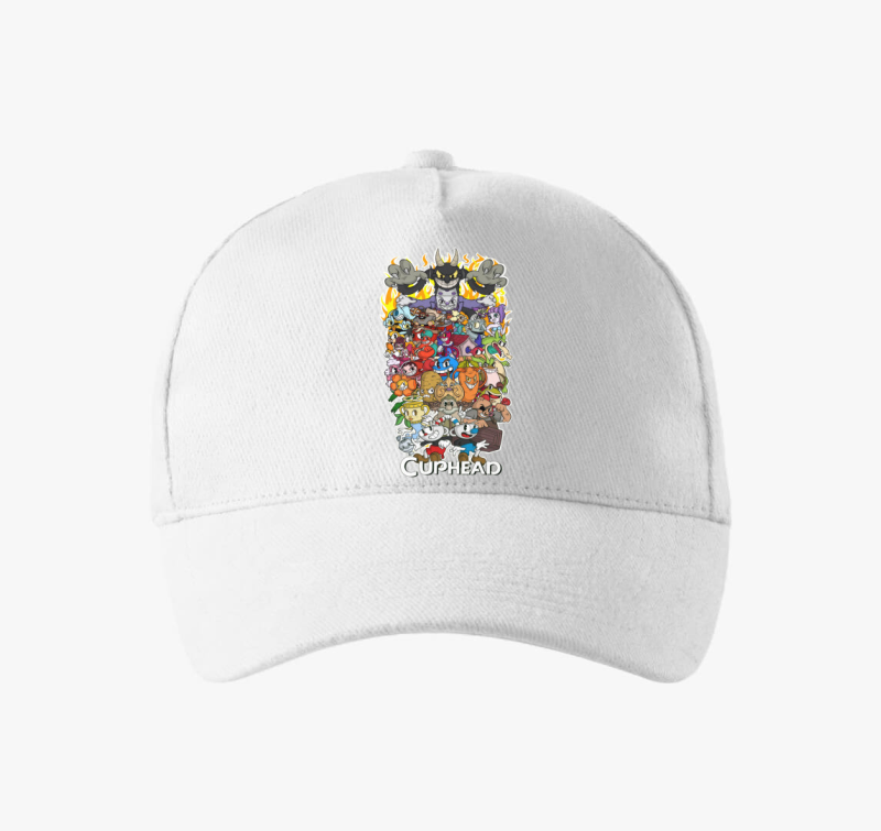 Cuphead karakterek baseball sapka