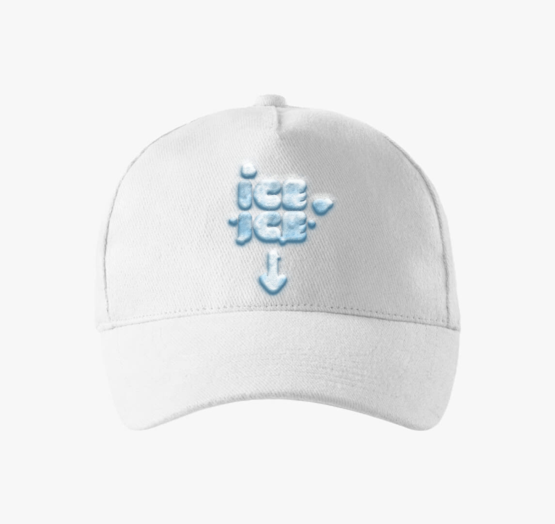 Ice ice baby - vicces kismama baseball sapka