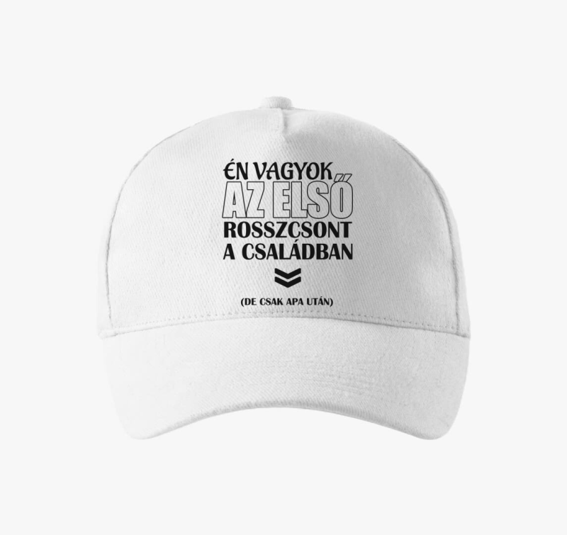 Én vagyok az első rosszcsont baseball sapka
