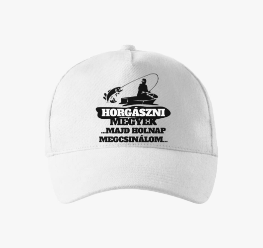 Horgászni megyek baseball sapk...
