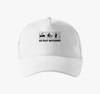 Az élet egyszerű baseball sapka