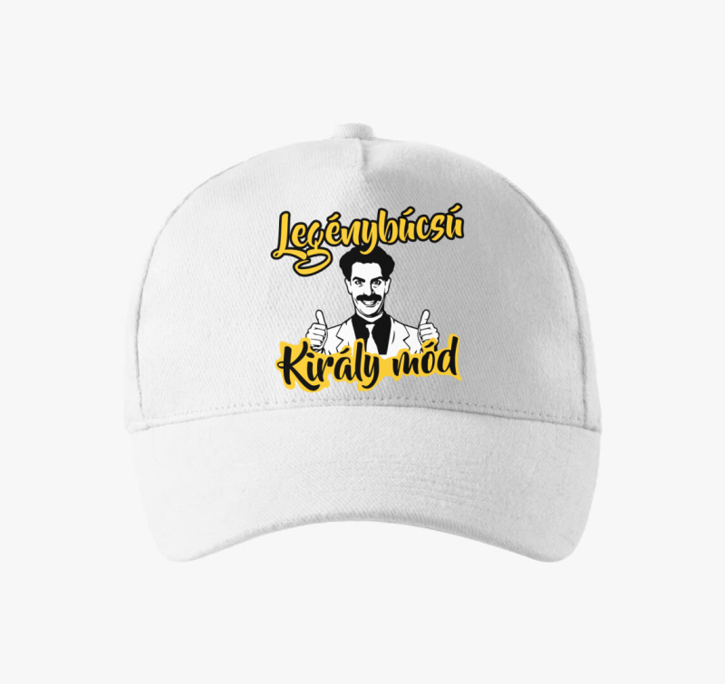 Legénybúcsú Király mód baseball sapka