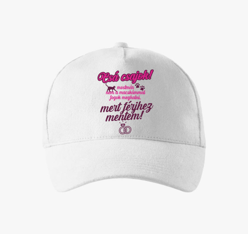 Csá csajok! - Menyasszony baseball sapka