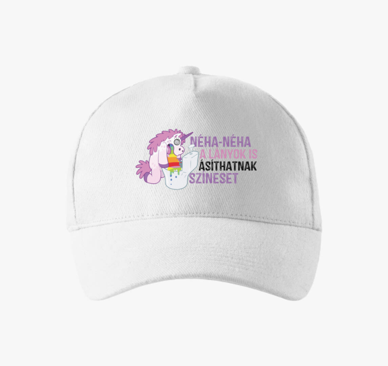 Néha a lányok is ásíthatnak színeset baseball sapka