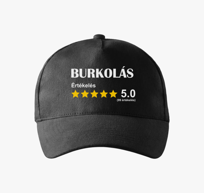 Burkoló értékelős baseball sapka
