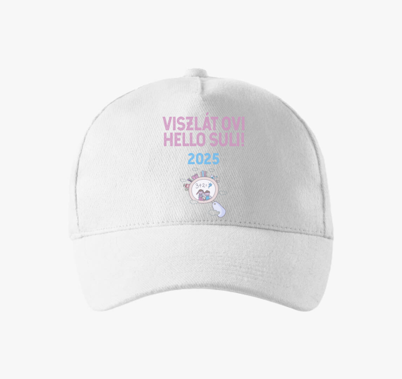 Viszlát ovi, hello suli 2025 baseball sapka