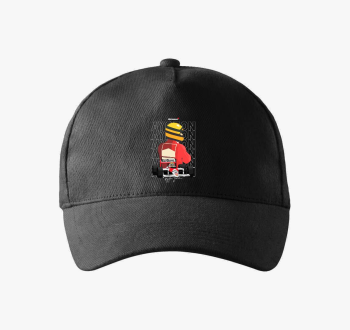 Ayrton Senna Rajzolt baseball sapka
