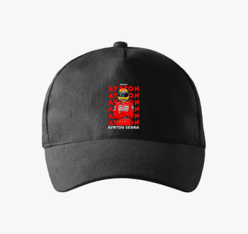 Ayrton Senna Feliratos baseball sapka