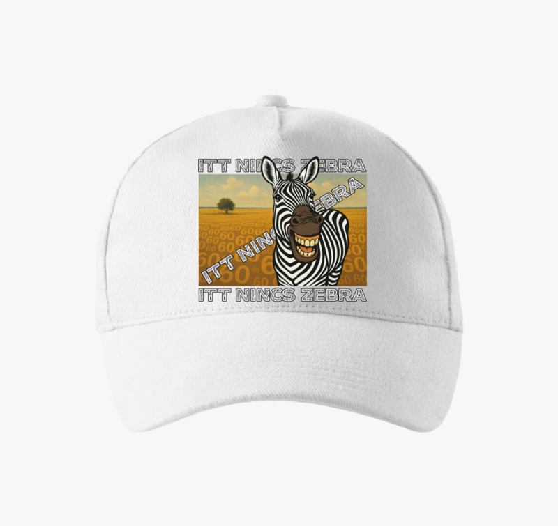 Itt nincs Zebra! #1 baseball sapka