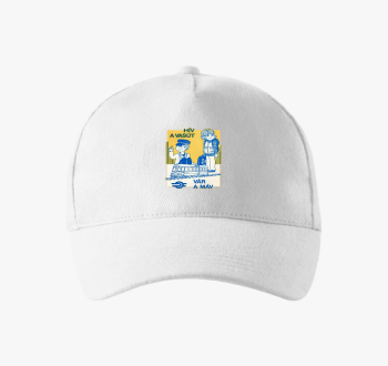 Hív a vasút, vár a MÁV Retro Poszter baseball sapka