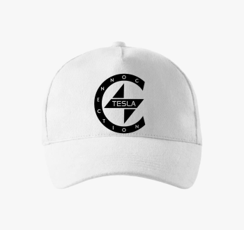 TeslaConnection fekete logós baseball sapka