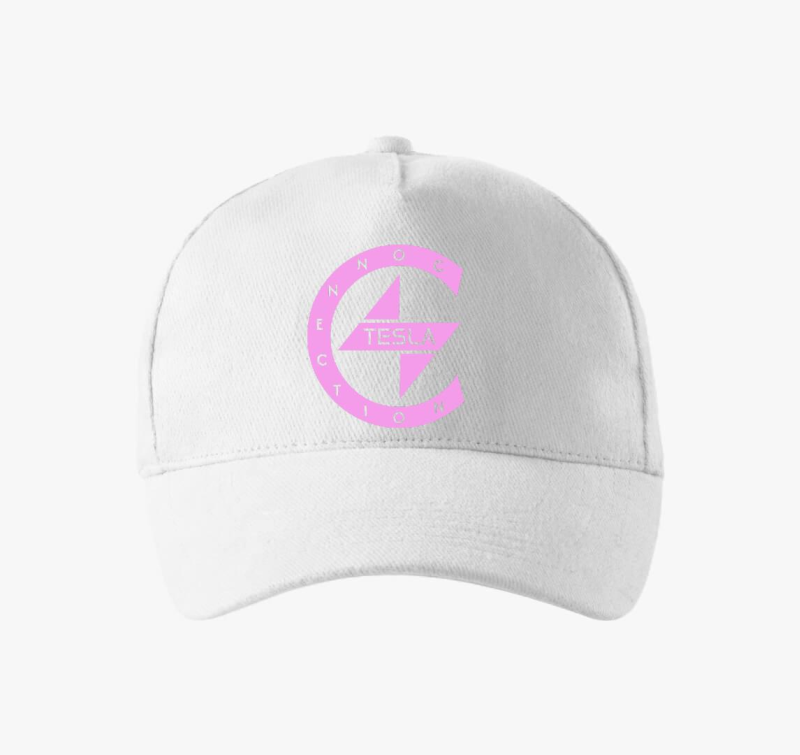 TeslaConnection Rózsaszín baseball sapka