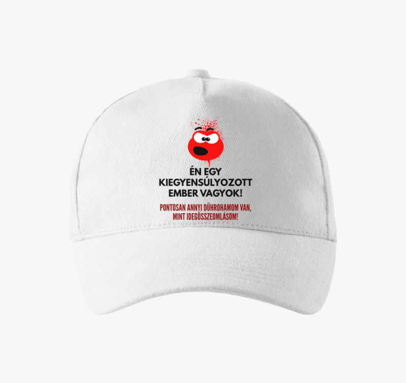 Kiegyensúlyozott baseball sapka