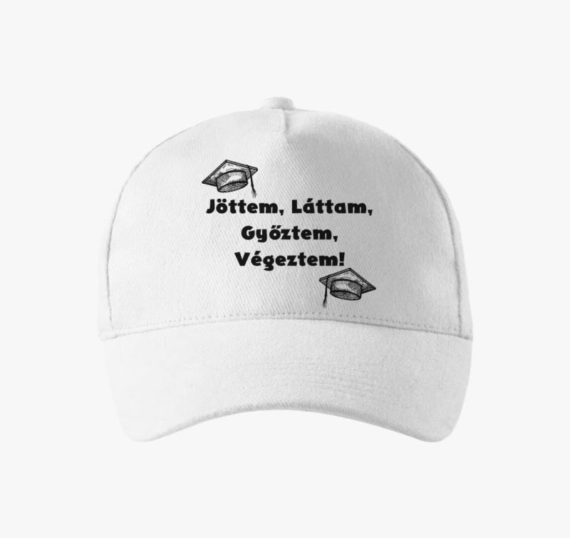 Jöttem, láttam, győztem, végeztem baseball sapka