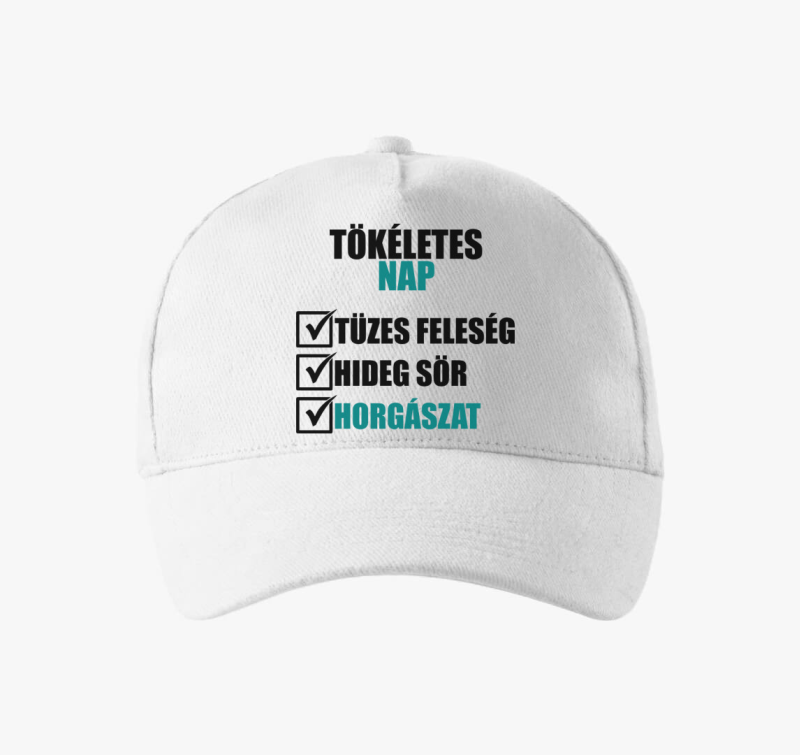 Tökéletes nap a horgászatra baseball sapka