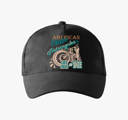 Motoros mintás baseball sapka