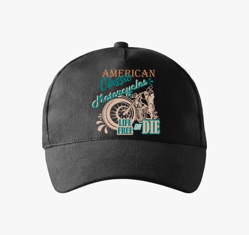 Motoros mintás baseball sapka