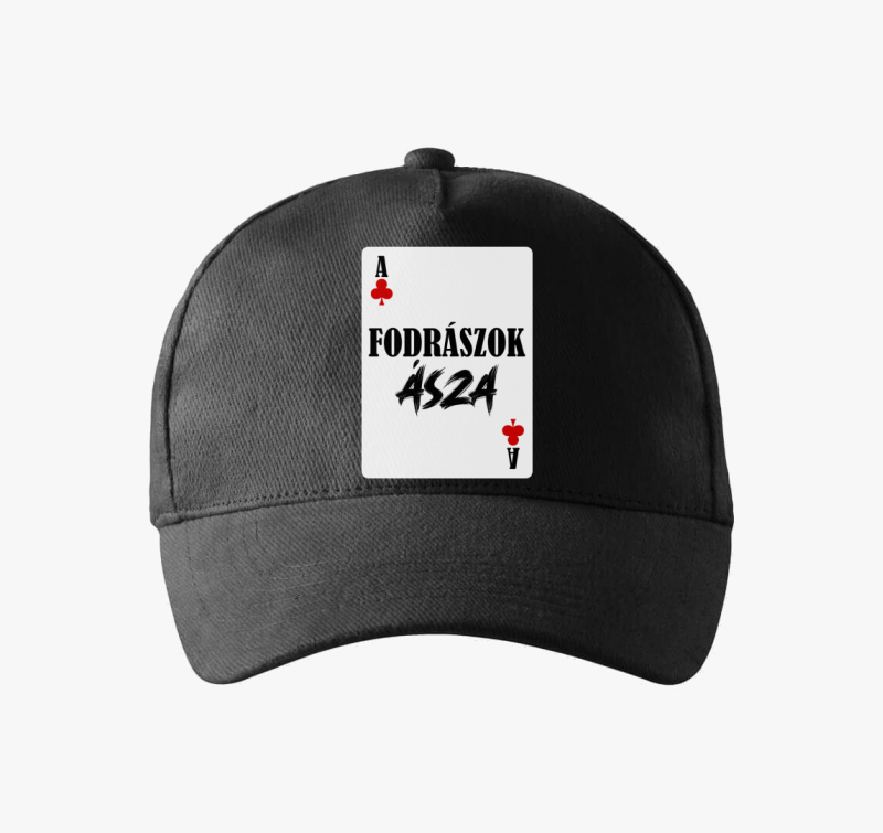 Fodrászok ásza kártyás baseball sapka