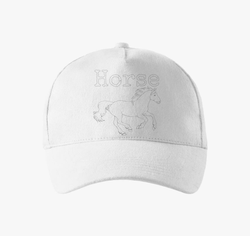 Horse feliratos baseball sapka