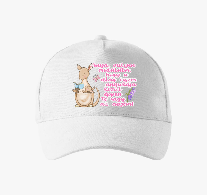 Anya milyen csodálatos kenguru lányos baseball sapka