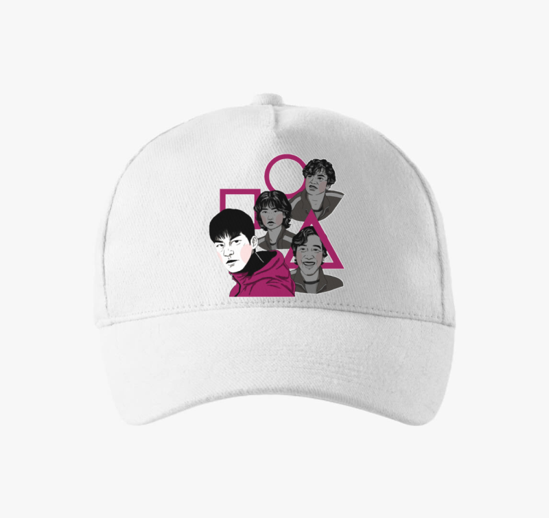 Squid Game karakterek baseball sapka